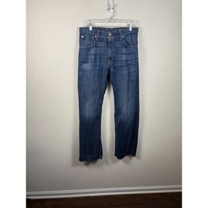 Levis SilverTab Bootcut Jeans Mens 34 Medium Wash Blue Denim Classic Fit